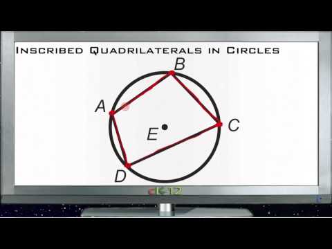 6 15 Inscribed Quadrilaterals In Circles K12 Libretexts