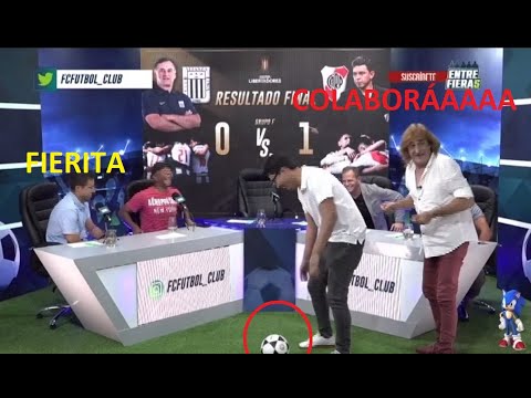 La pepa recrea la jugada polémica del Alianza vs River 🤯