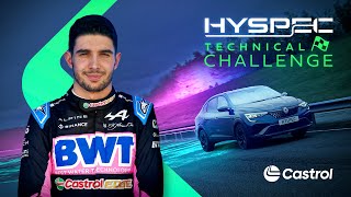 HYSPEC Technical Challenge with BWT Apline F1 driver Esteban Ocon and Seen Through Glass