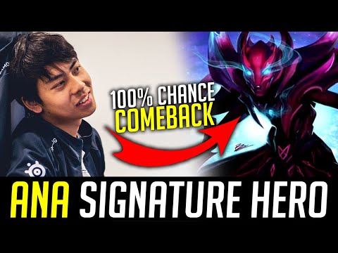 Ana Signature SPECTRE - Throne DEF COMEBACK DOTA 2
