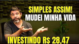 COMO INVESTIR R$ 100 CEM REAIS TODO MÊS EM 2025, CARTEIRA DE INVESTIMENTOS COM CEM REAIS!