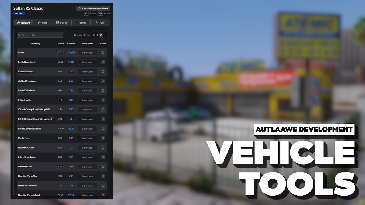 Vehicle Tools - GTA V Script on Forge Mods