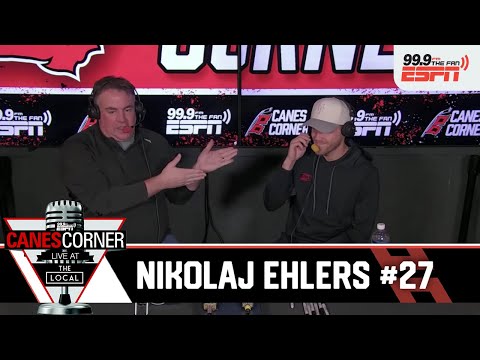 Canes Corner LIVE with Nikolaj Ehlers
