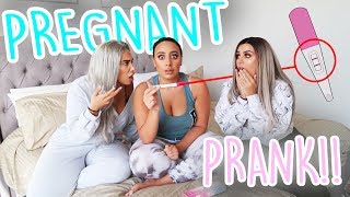 PREGNANCY PRANK ON MY FAMILY!!   ** TOO FUNNY **