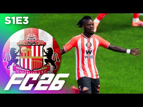 The season really begins! | FC 26 Sunderland Career Mode S1E3