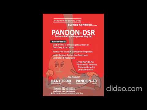 Enteric coated pantoprazole sodium & sustained release dompe...