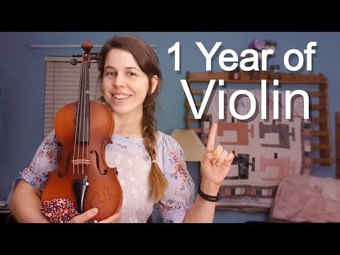 Adult Beginner Violin - 1 year progress