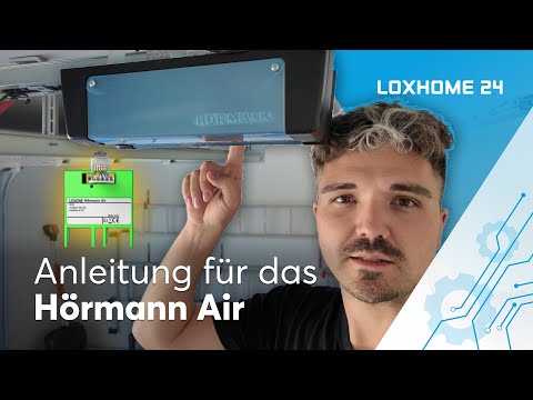 Get your smart home garage door in 3 minutes 🚪💡 With Loxone & Hörmann Air!