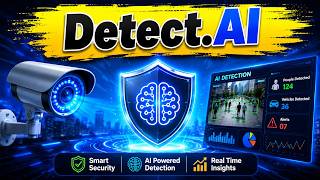 Detect.AI - AI Detection Tool Revolutionizing Smart Security & Insights 🔍