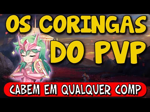 OS CAVALEIROS QUE ENTRAM EM QUALQUER COMP E PODE FORTALECER DEMAIS SEU PVP - SAINT SEIYA AWAKENING