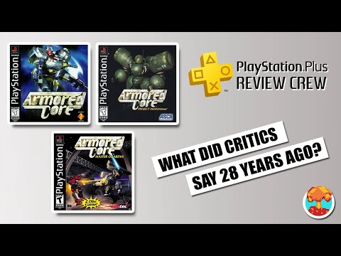 1990s Critics Review Armored Core, Project Phantasma & Master of Arena (PlayStation Plus)