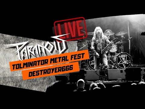 DESTRÖYER 666 live at Tolminator, Slovenia, 2024 | Paranoid Metal Webzine