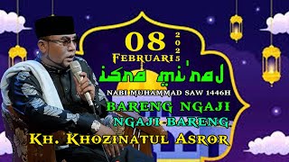 Download lagu CERAMAH Kh. Khozinatul Asror | ISRO MI'ROJ SABTU 08 Februari 2025 mp3 Download lagu CERAMAH Kh. Khozinatul Asror | ISRO MI'ROJ SABTU 08 Februari 2025 mp3