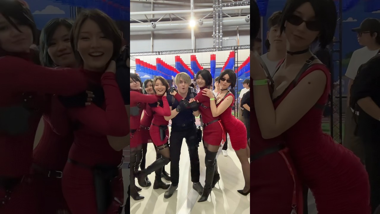 Leon and Ada?? #graysonfin #cosplay #residentevil