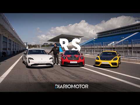 Experiencia RS con 2.133 CV en CIRCUITO: Porsche 911 GT3 RS, GT4 RS y Taycan Turbo GT | Diariomotor