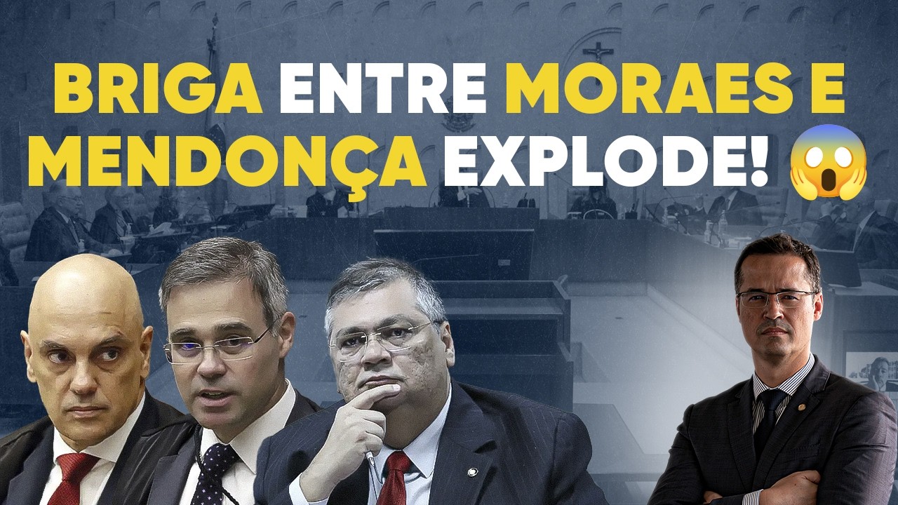 🔥 Sentiu! Moraes ataca Mendonça depois de Dino ser humilhado no Supremo!