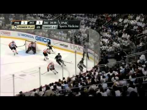 Flyers vs Penguins. Play off 2012 game 1
