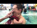 Submersion For 2 Month Old Noah At Watersafe Swim School
