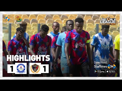 Accra Great Olympics 1 : 1 Legon Cities | Highlights | betPawa Premier League