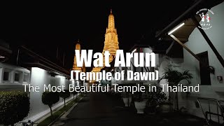 Walking Tour to Wat Arun Bangkok Thailand 2022 | The Journey Walker 