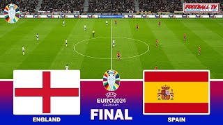 🔴EUROS LIVE!!! England vs Spain Euro Final 2024