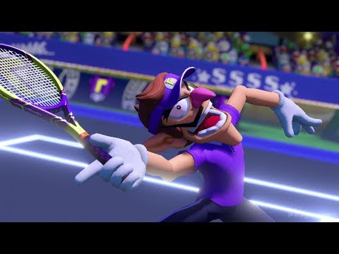 Mario Tennis Aces Online Tournament Demo Gameplay