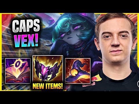 CAPS IS A BEAST WITH VEX NEW ITEMS! - G2 Caps Plays Vex MID vs Yone! | Preseason 2022