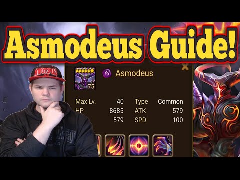 Asmodeus Guide, ToA CoA Spires Floor 20, 40, 60, 80, 100 - Summoners War