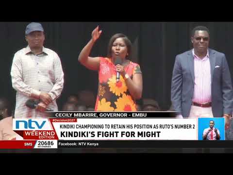 Kindiki battles to retain his position as President Ruto’s Number Two