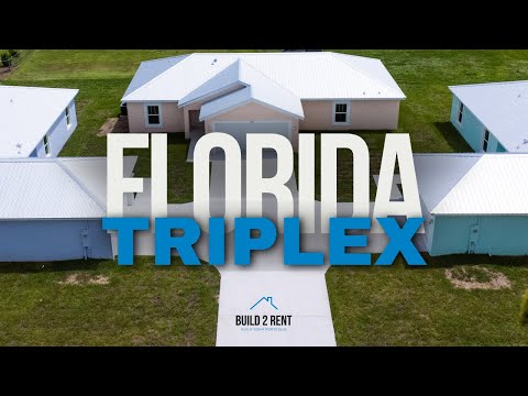 Build 2 Rent: Triplex SFRs (3 Single-Family Rentals) - Central Florida