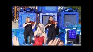 Dove Cameron singing White Christmas - Disney Channel  Holiday Celebration 2017