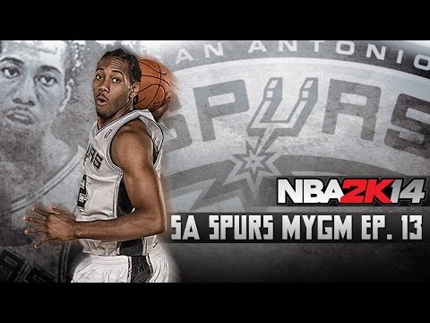 NBA 2K14: Spurs MyGM Ep.13 | Battle of Centers