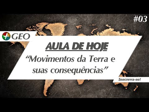 Geografia - Movimentos da Terra e suas Consequências (+GEO)