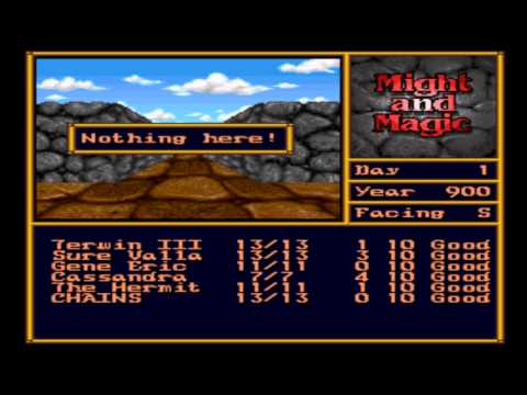 Might and Magic II : Gates to Another World Super Nintendo