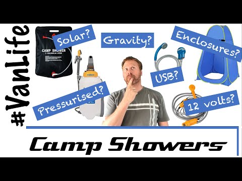 Best Portable Showers - Campervan / Camping - Reviews and Tips