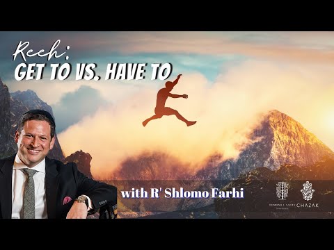 Reeh: GET to vs  HAVE to