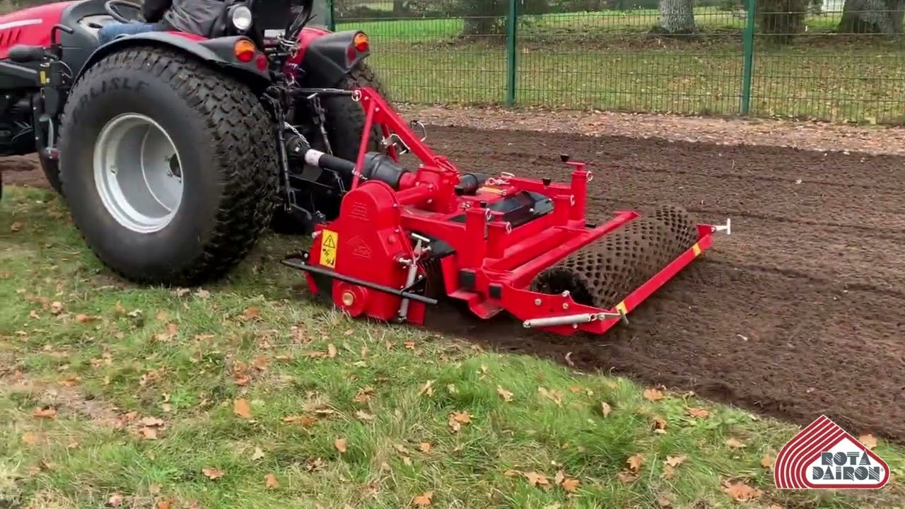 ENFOUISSEUR DE PIERRES RD100NIV ROTADAIRON PORTE 3 POINTS POUR TRACTEUR