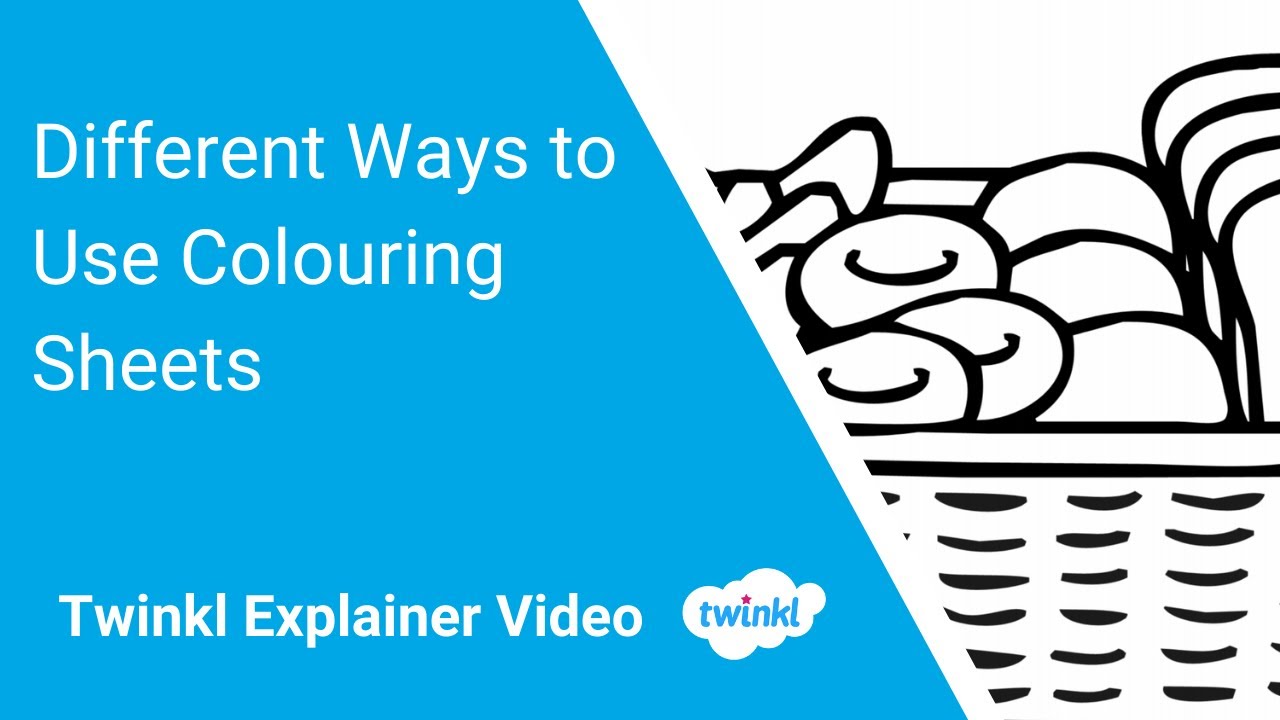 Different Ways to Use Colouring Sheets
