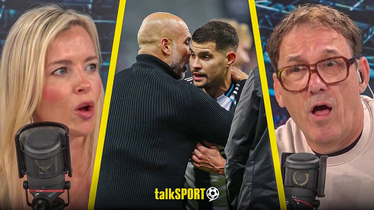 "NOT YOUR PLAYER!" Tony Cascarino SLAMS Pep Guardiola Approaching OPPOSITION Players at Full Time