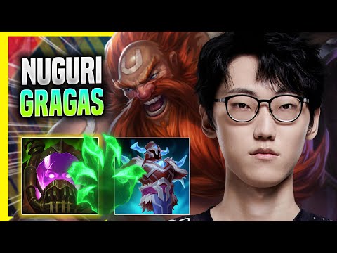 NUGURI IS SO GOOD WITH GRAGAS! - Nuguri Plays Gragas TOP vs Irelia! | Season 2022