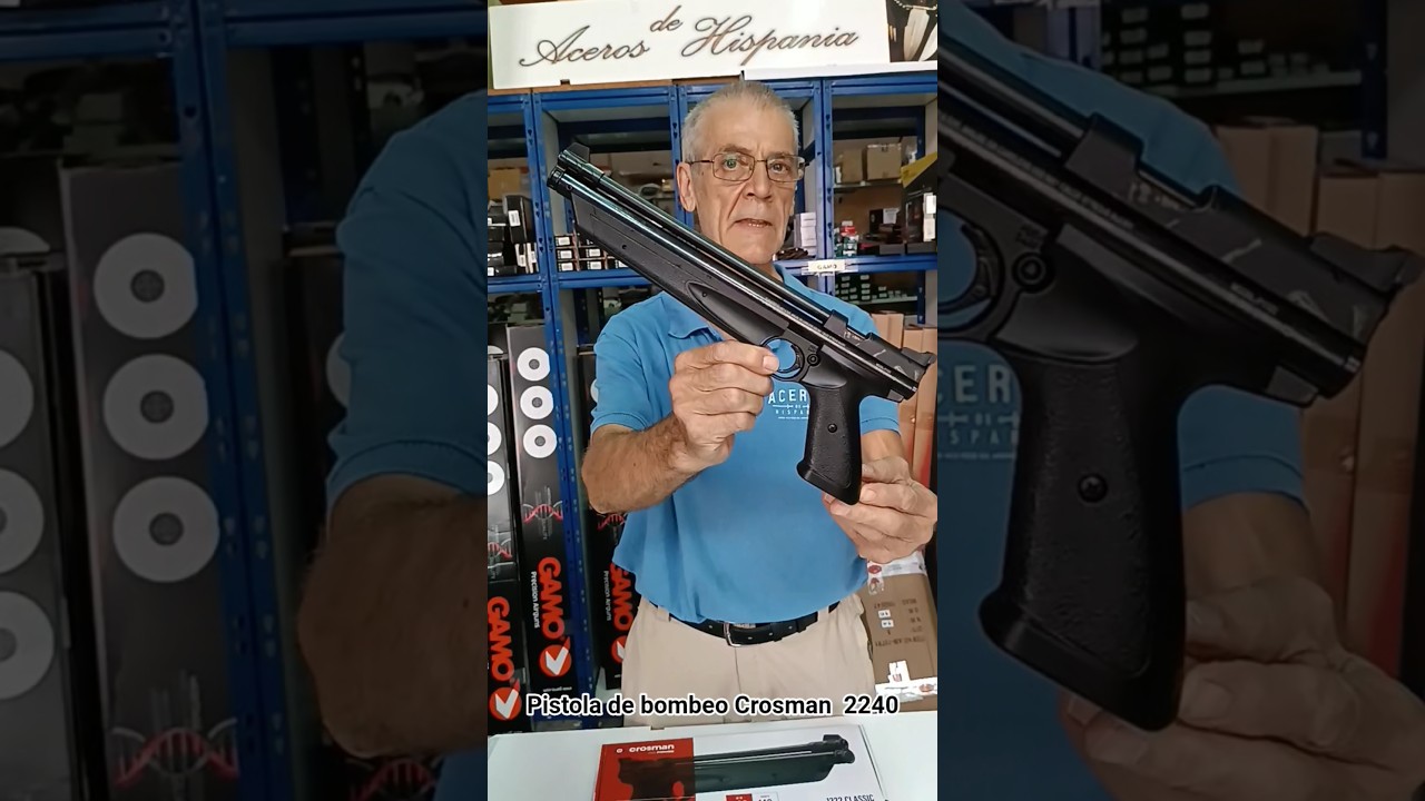 CROSMAN PISTOLA AD ARIA COMPRESSA AMERICAN CLASSIC CALIBRO 5,5 MM