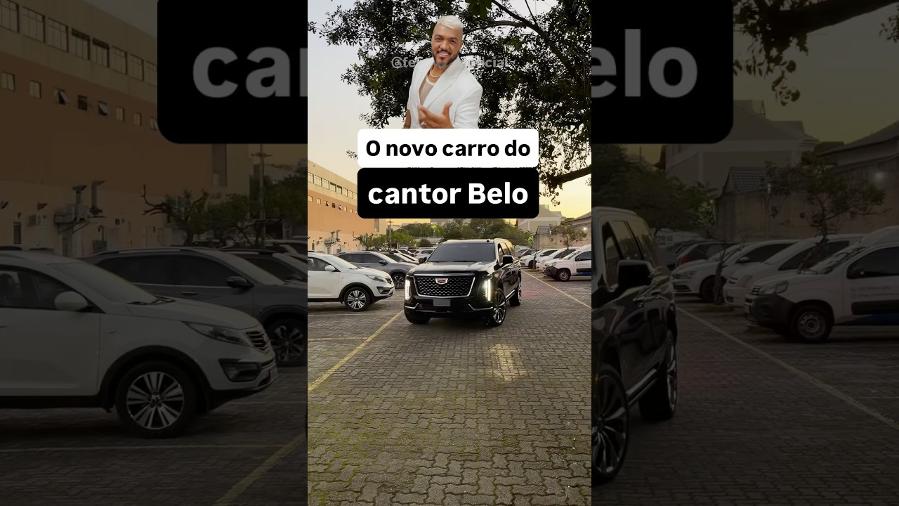 O novo carro do cantor Belo