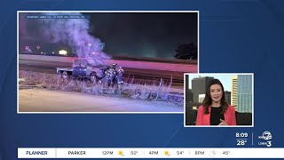 Investigators don't find anything nefarious with truck fire near Kipling, I-70