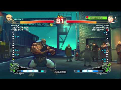 HERU_X (Gouken) Vs sLeePy_NovA (Sakura) SSF4 AE Ranked Matches - PSN