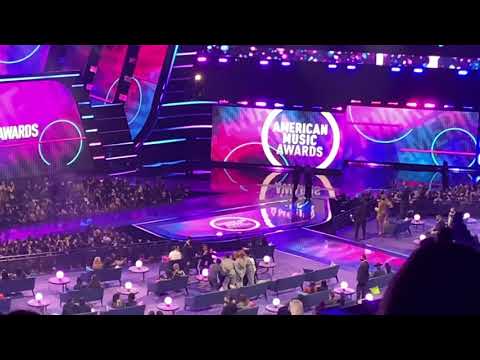 BTS [방탄소년단] talking with Becky G American Music Awards 2021