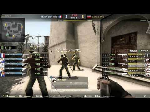 CS:GO EnVyUs vs Virtus.pro (mirage) - ESL ESEA Pro League Season 2