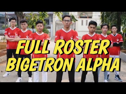 INTRO FULL ROSTER BIGETRON ALPHA | MPL ID SEASON 8