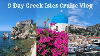 Mediterranean Cruise Vlog: Norwegian Gem Greek Isles: Santorini, Mykonos, Croatia, Montenegro