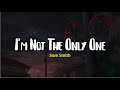 Sam Smith I M Not The Only One Lyrics