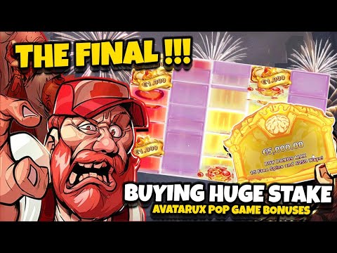 Thumbnail for video: Explosive POP Games MAX GAMBLES on AvatarUX Games FINALE